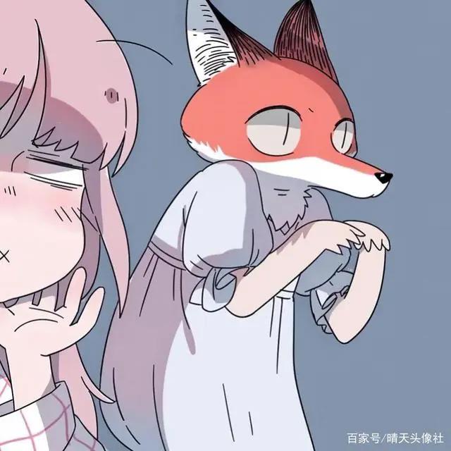 超甜动漫情侣头像，慢热更笃情