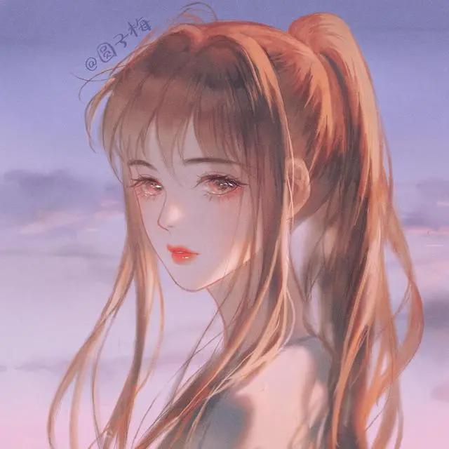 天真可爱的动漫手绘头像已上线，甜美又灵动，请注意查收哦！