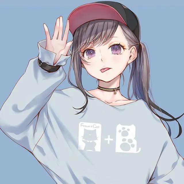 超可爱的动漫头像，女生头像、闺蜜头像