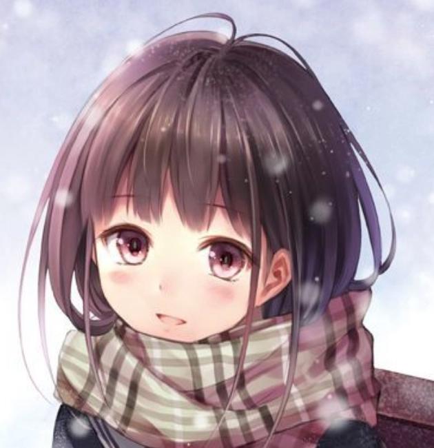 萌萌哒动漫女头像，可爱的耳朵，甜美的笑容都让人心动！