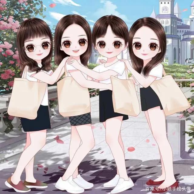 卡通动漫人物形象，哪个是你喜欢的？用做头像太好看了