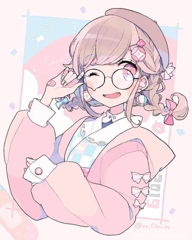 无敌可爱的动漫女生头像，这也太卡哇伊了吧！