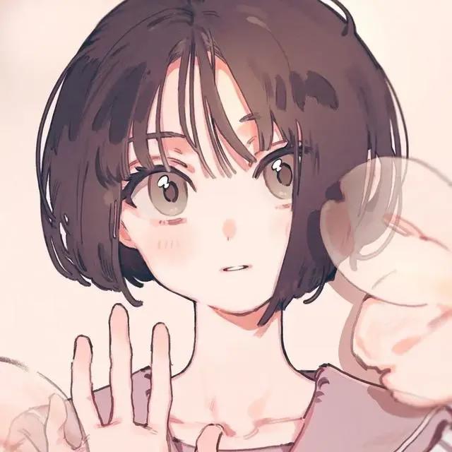 第一眼很温柔的动漫女生头像