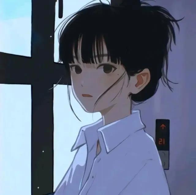 第一眼很温柔的动漫女生头像