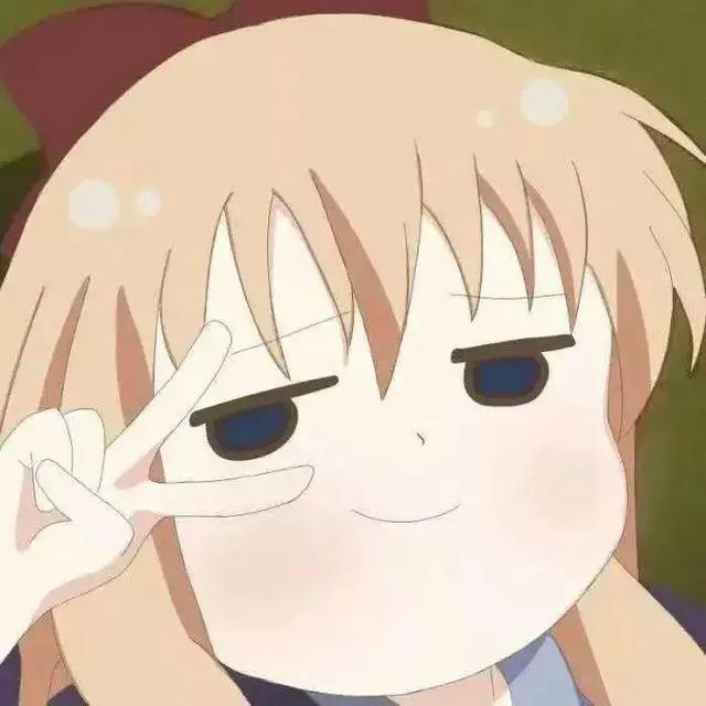 动漫头像：1107可爱治愈系动漫卡通女生头像