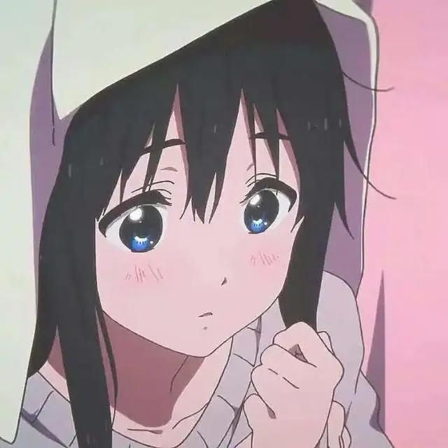 动漫头像：1107可爱治愈系动漫卡通女生头像