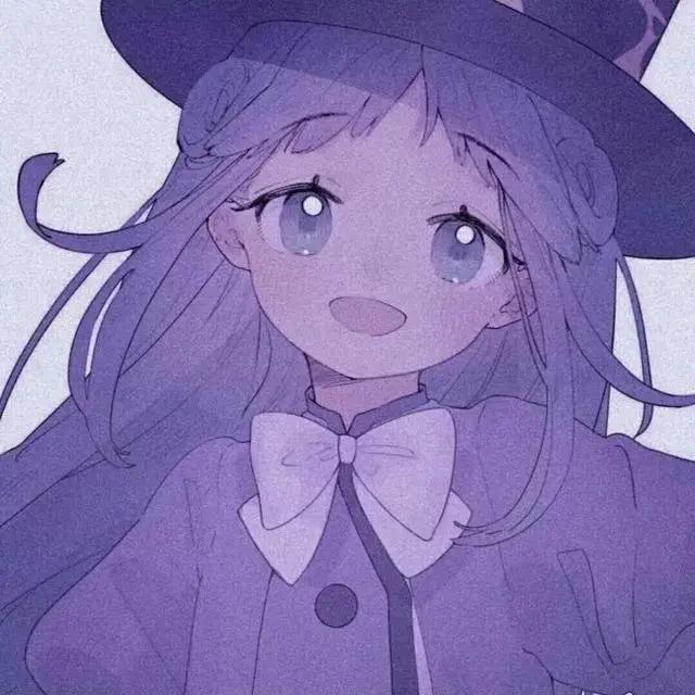动漫头像：1107可爱治愈系动漫卡通女生头像