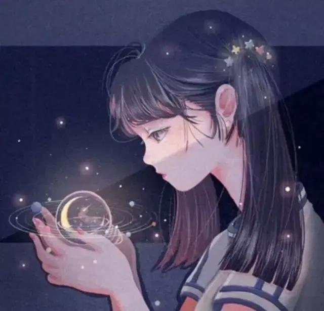 动漫头像：1107可爱治愈系动漫卡通女生头像