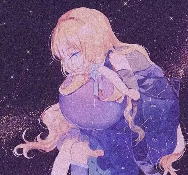 动漫头像：1107可爱治愈系动漫卡通女生头像