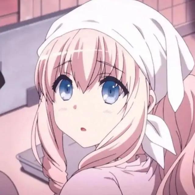 动漫头像：1107可爱治愈系动漫卡通女生头像