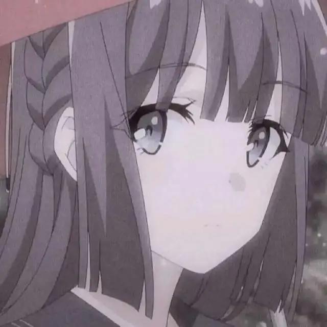 动漫头像：1107可爱治愈系动漫卡通女生头像