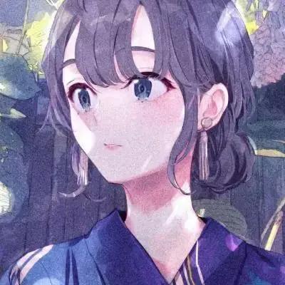 动漫头像：1107可爱治愈系动漫卡通女生头像