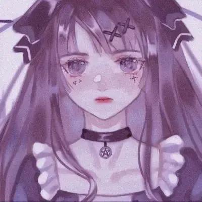 动漫头像：1107可爱治愈系动漫卡通女生头像
