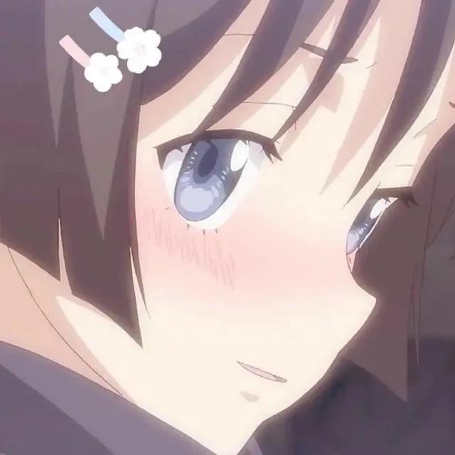 动漫头像：1107可爱治愈系动漫卡通女生头像