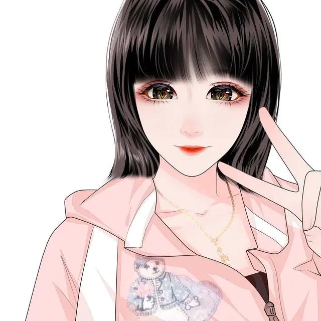 画个新头像吧，时尚又好看的女生动漫头像，看一眼都觉得心动