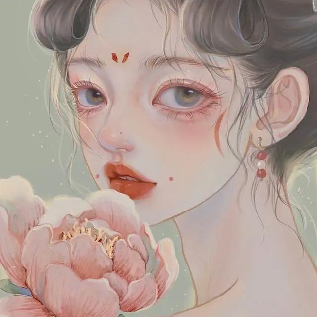 纯欲风动漫女生可爱头像