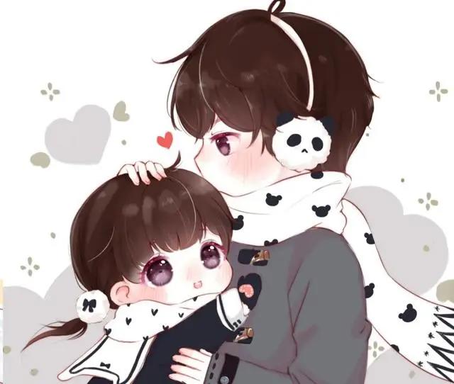 超可爱情侣动漫头像