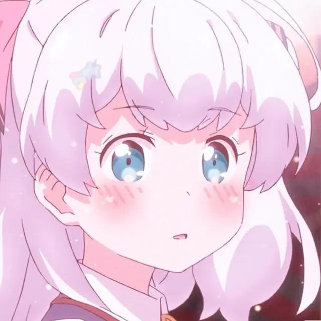 粉色系可爱女生动漫头像满满的少女心令人心动