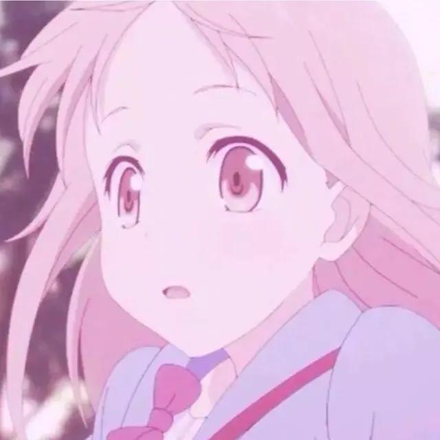 粉色系可爱女生动漫头像满满的少女心令人心动