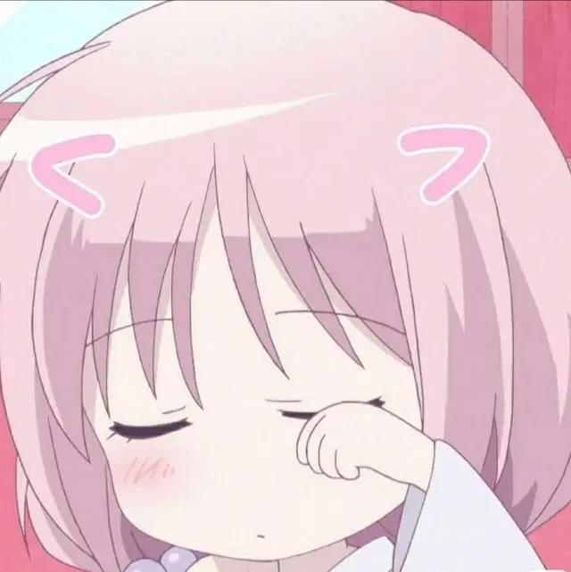 粉色系可爱女生动漫头像满满的少女心令人心动