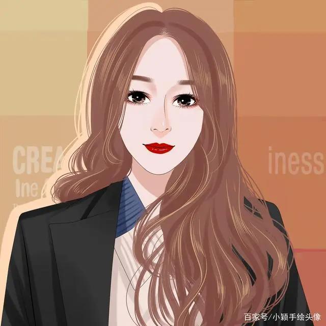 简单漫画头像，简单生活态度，美好总会悄然而至