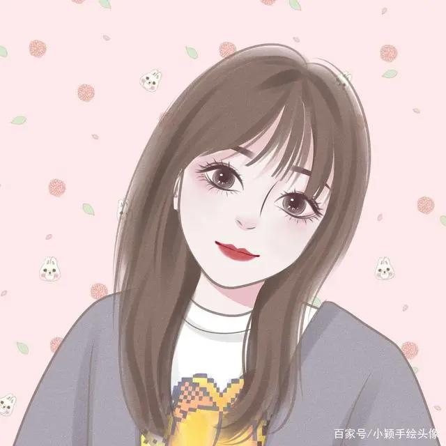 简单漫画头像，简单生活态度，美好总会悄然而至