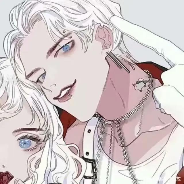 动漫人物高清头像情侣