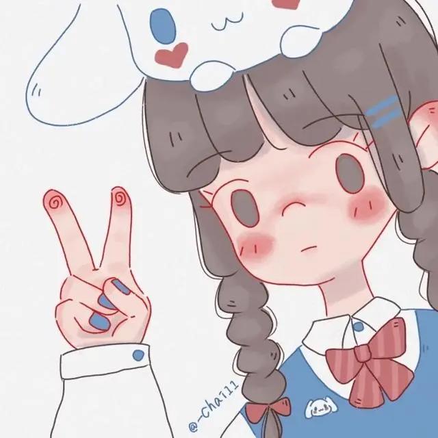 超好看的可爱动漫女生头像