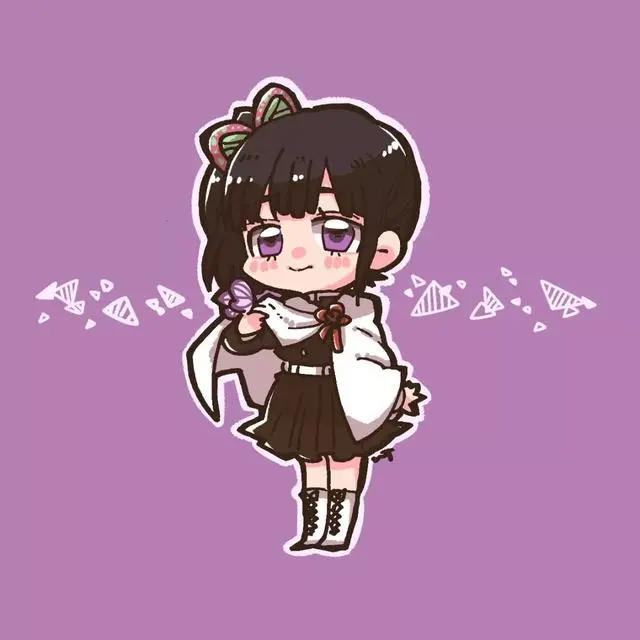 动漫头像，16张Q版鬼灭之刃头像，小姐姐都喜欢