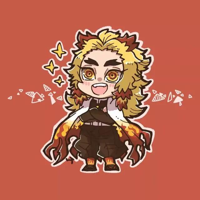 动漫头像，16张Q版鬼灭之刃头像，小姐姐都喜欢