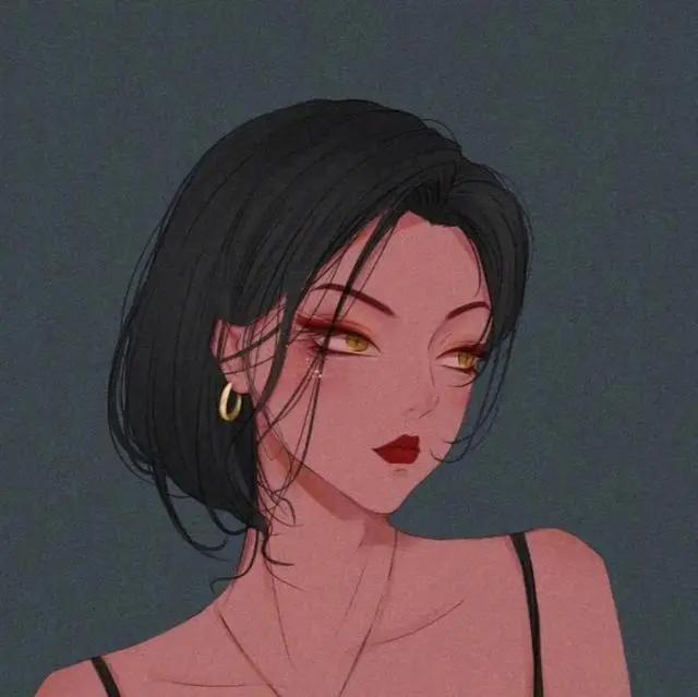 九张高清动漫女生头像另赠超火的朋友圈文案