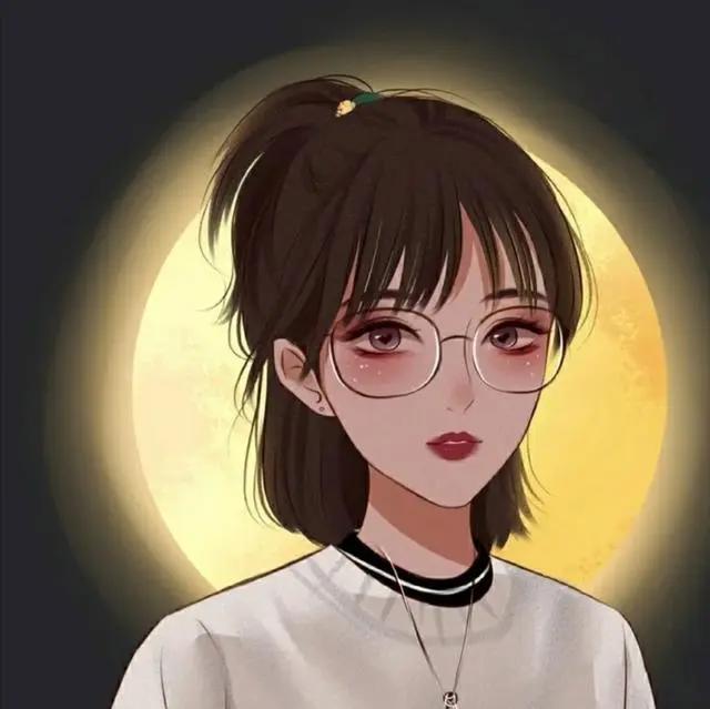 九张高清动漫女生头像另赠超火的朋友圈文案