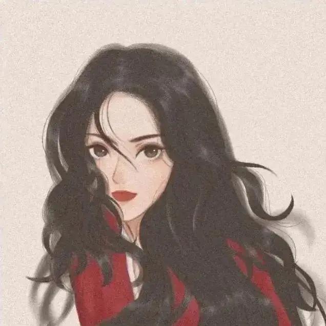 动漫风格可爱女生头像