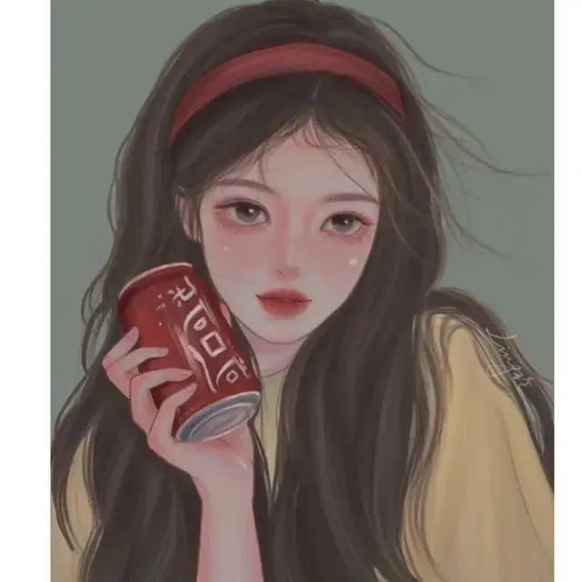 动漫风格可爱女生头像