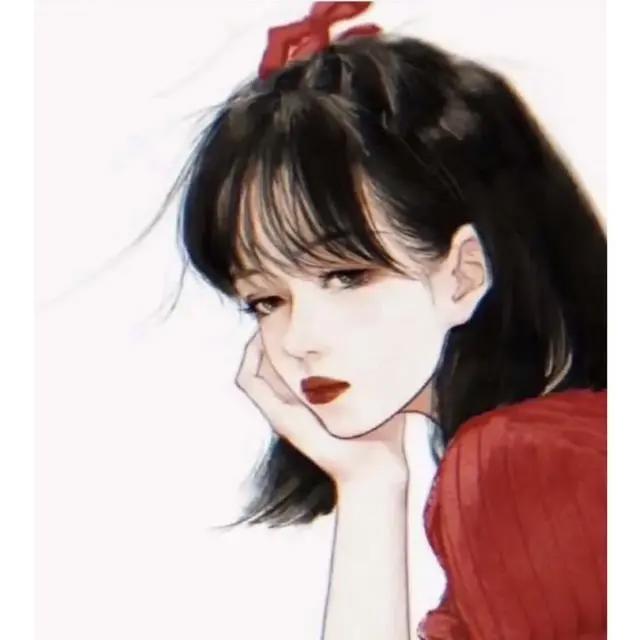 动漫风格可爱女生头像