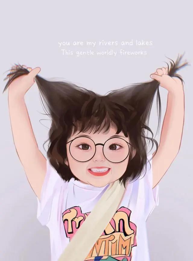 可爱动漫头像了