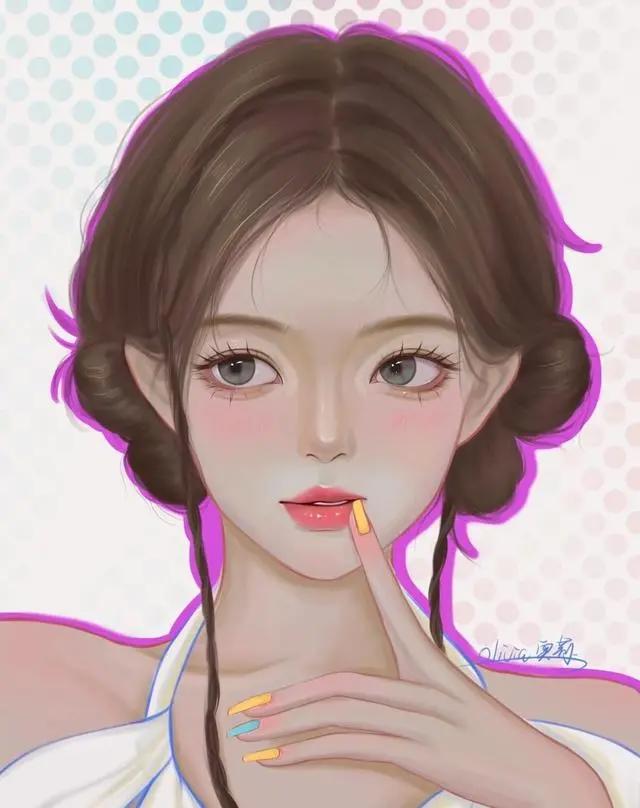 可爱动漫头像了