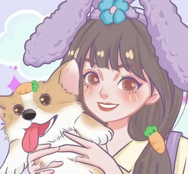 可爱动漫头像了