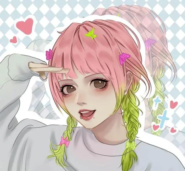 可爱动漫头像了