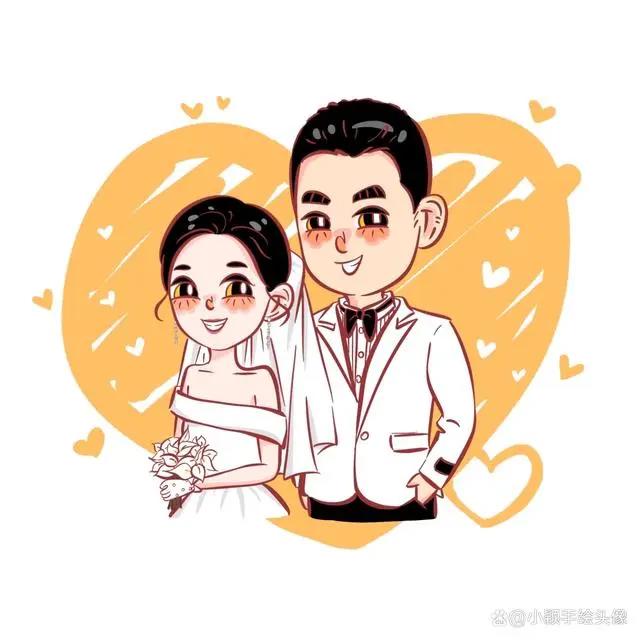 卡通动漫头像，手绘记录简单生活，头像传递美好幸福