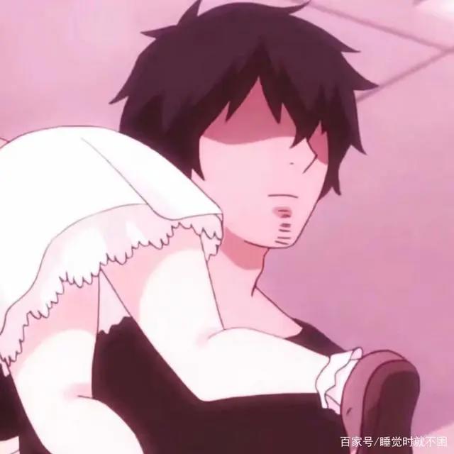 头像：敲好看的动漫情侣头像