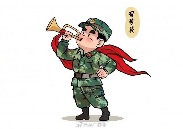 画风太萌！武警官兵专属头像来袭
