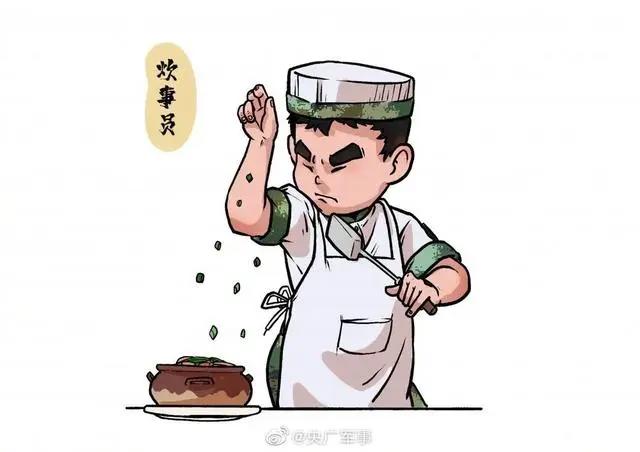 画风太萌！武警官兵专属头像来袭
