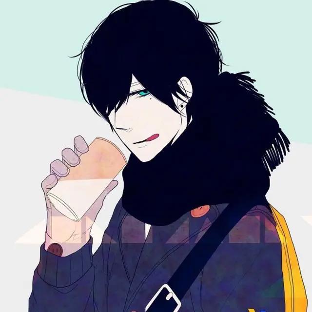 动漫头像分享：动漫男头，有时候忧郁也是一种帅气