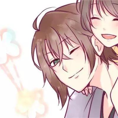 动漫头像/壁纸，9对情侣头像，你好可爱，我好喜欢你！