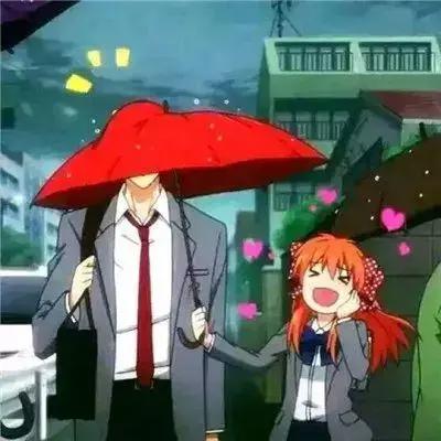 动漫头像/壁纸，9对情侣头像，你好可爱，我好喜欢你！