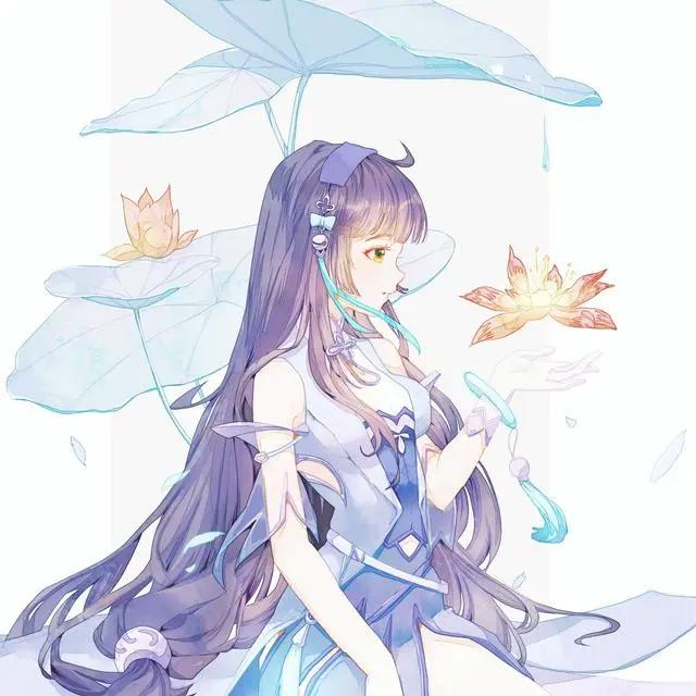 近期超火的动漫风头像！手绘风唯美，学生党软妹爱了！