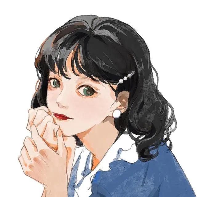 近期超火的动漫风头像！手绘风唯美，学生党软妹爱了！