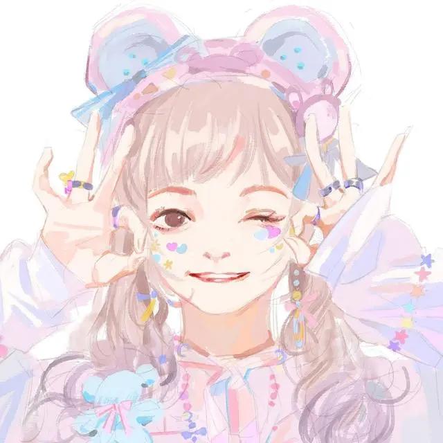 近期超火的动漫风头像！手绘风唯美，学生党软妹爱了！