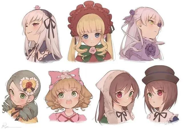 一大组动漫可爱头像合集，挑一张适合自己的